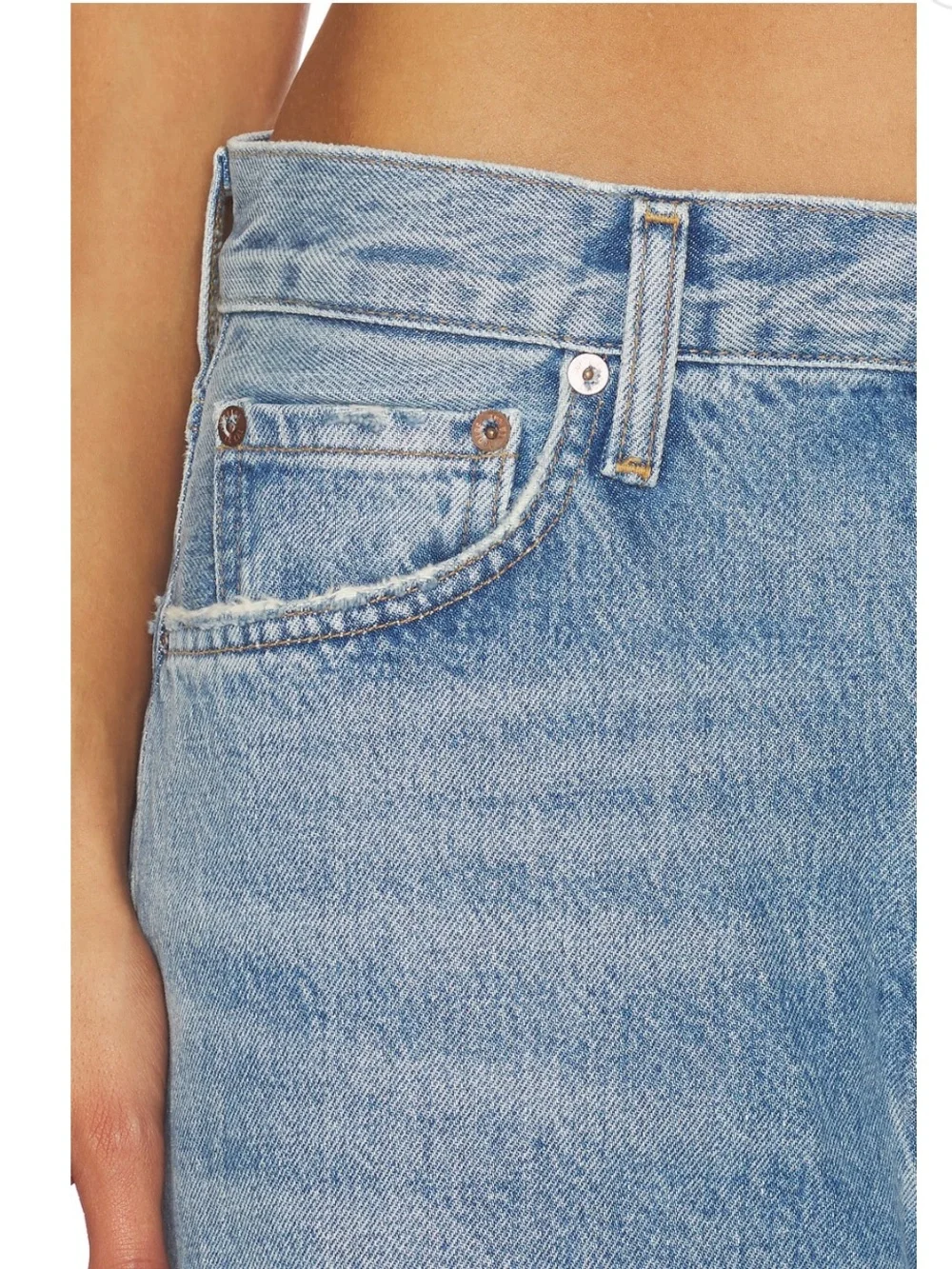 Agolde - Low Slung Baggy Jeans in Libertine - Picture 6 of 9